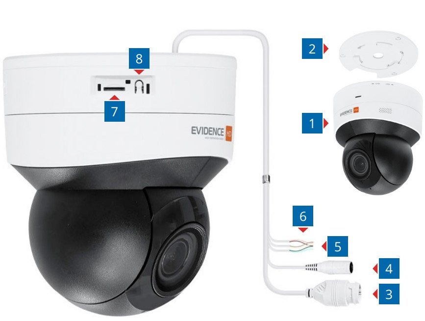 Evidence Apix-5ZDome/M2 WiFi